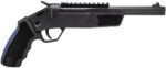 Rossi SSPB9-BK Brawler 45 Colt (LC)/410 Gauge 1rd 9", Black, Textured Rubber Grips, Optic Mount 2 151206