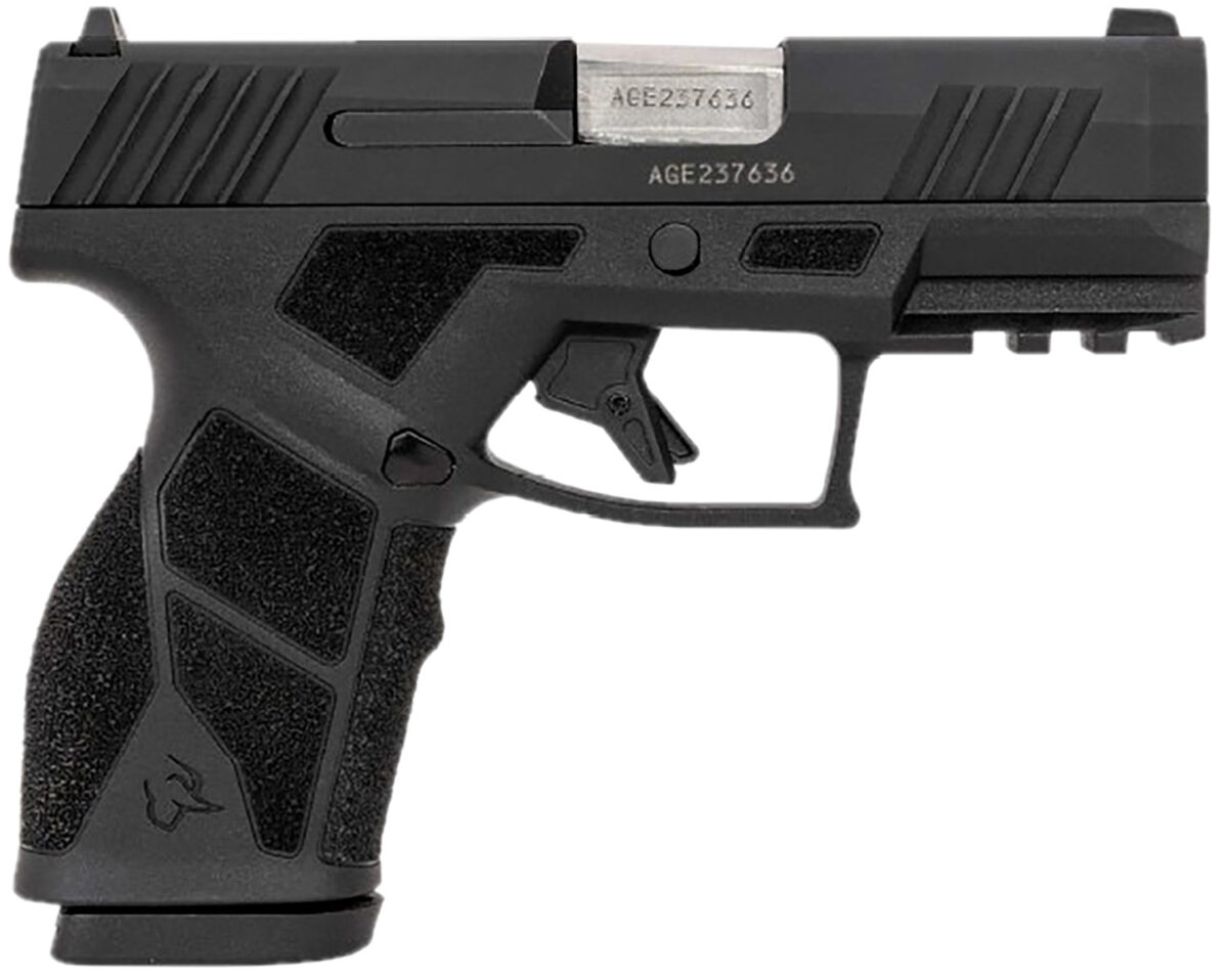 Taurus 1-GX2931-10 GX2 Compact Frame 9mm Luger 10+1 3.38" Black Steel Barrel, Matte Black Serrated Alloy Steel Slide, Black Polymer Frame w/Picatinny Rail, Polymer Grip 1 170111