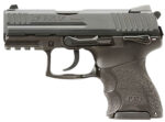HK 81001109 P30SK V3 Sub-Compact Frame 9mm Luger 12+1/15+1 3.27" Steel Barrel, Black Cerakote Serrated Steel Slide, Black Polymer Frame w/Picatinny Rail, Ambidextrous 2 172699