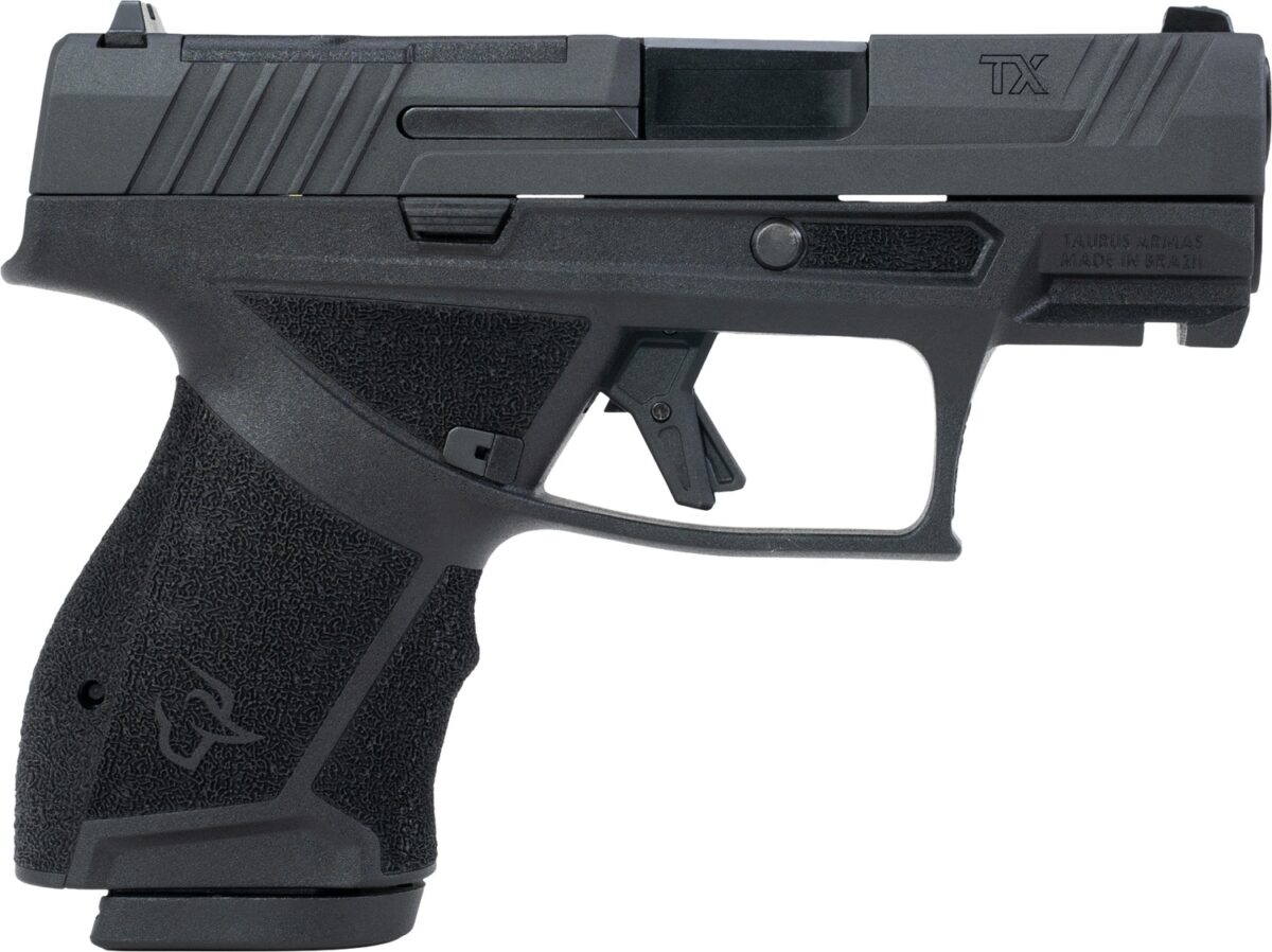 Taurus 1-TX9SC431 TX 9 Sub-Compact Frame 9mm Luger 13+1 3.40" Black Black Nitride Alloy Steel Optic Ready/Serrated Slide Black Stainless Steel Frame w/Picatinny Rail Interchangeable Backstrap Grip 1 189452