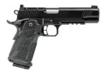 Kimber Mfg, Inc 3600302 DS Warrior 9mm Luger 20+1 5" Matte Stainless Barrel, KimPro Black Optic Cut/Serrated Slide, Black Stainless Steel Frame w/Beavertail & Picatinny Rail, Black Carbon Fiber Grip, 2 190462