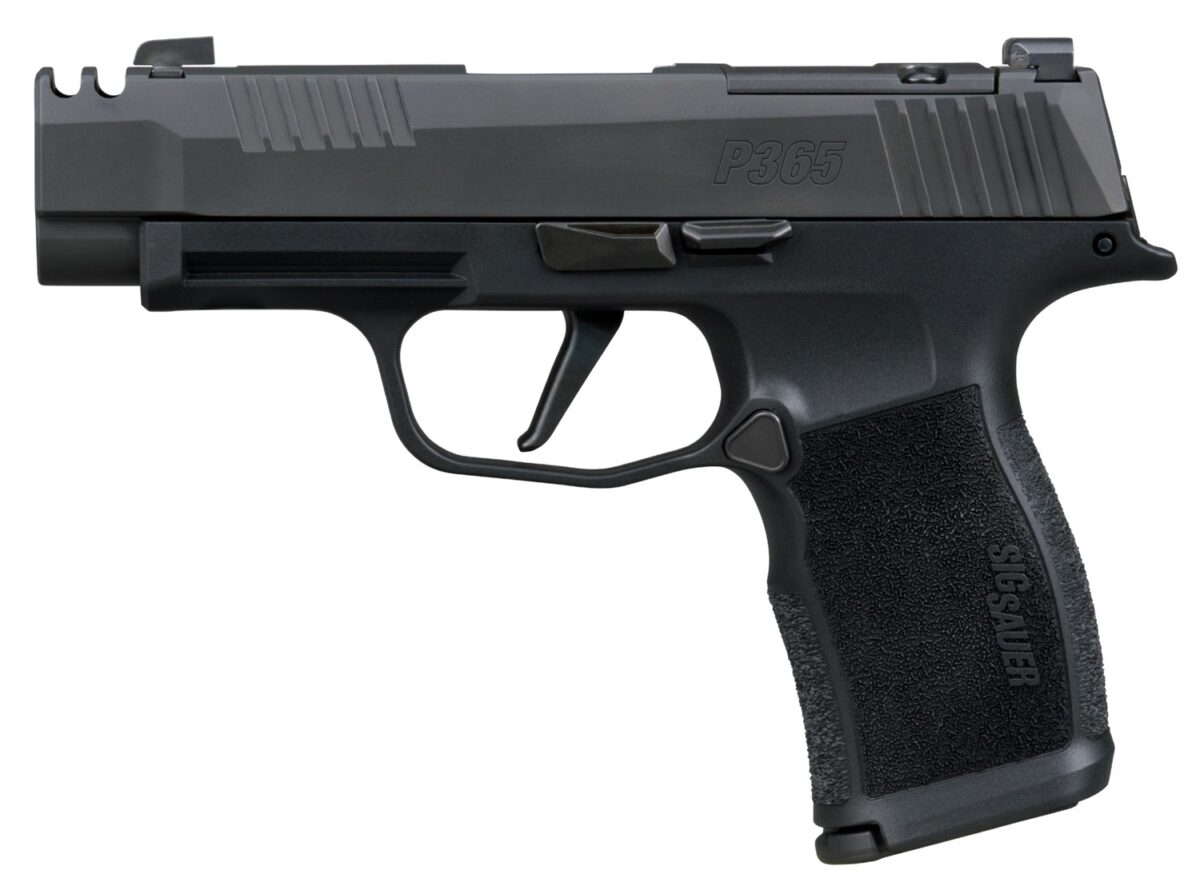 Sig Sauer 365XL380COMPMS P365XL 380 ACP 12+1 3.10" Black Ported Barrel, Black Nitron Stainless Steel Optic Cut/Ported/Serrated Slide, Black Stainless Steel Frame w/Picatinny Rail, Textured Grip, SIG- 1 191472