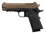 Sig Sauer 1911XCA45FBZXR3P 1911 XSeries Carry 45 ACP 8+1 4.20" Bronze Cerakote w/Freedom Engraving Stainless Steel Optic Ready/Serrated Slide, Matte Black DLC Stainless Steel Frame w/Beavertail & Pica 2 197098