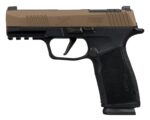 Sig Sauer 365XCA9FBZXR3 P365 XMacro Compact 9mm Luger 17+1 3.70" Bronze Cerakote w/Freedom Engraving Stainless Steel Optic Ready/Serrated Slide, Black Stainless Steel Frame w/Beavertail & Picatinny R 2 197100