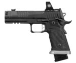 Sig Sauer P211 GTO w/Optic 9mm Luger 23+1 4.40" Bull Barrel, Black Nitron Stainless Steel Serrated w/Optic Slide & Frame w/Beavertail & Picatinny Rail, Black G10 Grip, Sig ROMEO3 PRO Red Dot, Ambidex 2 197132