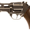 Chiappa Firearms 340222 Rhino 40DS Small Frame 357 Mag 6 Shot, 4" Nickel-Plated Steel Vent Rib Barrel & Cylinder, Nickel-Plated Aluminum Frame, Walnut Grip, Concealed Hammer 2 5644