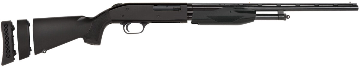 Mossberg 50358 510 Super Bantam Youth 410 Gauge Pump 3" 2+1 18.50" Blued Vent Rib Steel Barrel, Blued Steel Receiver, Black Synthetic Stock w/Adjustable LOP Spacer 1 61872