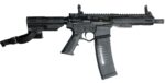 ATI ALPHA MAXX AR Pistol - Black | 5.56NATO | 7.5" barrel | 7" M-LOK Polymer Handguard | Flip-up sights | 60rd mag | Rear Blade 2 https3A2F2Fwww.2ndamendmentwholesale.com2Fmedia2Fcatalog2Fproduct2Fa2Ft2Fatigax5567ml60tb