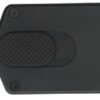 CobraTec Knives CTASPBLK ASP 1.94" OTF Dagger Plain D2 Steel Blade, 3.31" Black Aluminum Handle 2 099654043532