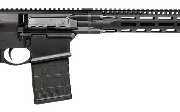Daniel Defense 0215813210055 DD5 V4 *CA Compliant 7.62x51mm NATO 18" 10+1 Black Hard Coat Anodized Black Phosphate 6 Position w/SoftTouch Overmolding Stock Black Polymer Grip