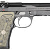 Wilson Combat BER92BRIG9 92G Brigadier Tactical 9mm Luger 15+1 4.70" Target Crown Steel Barrel, Black Serrated Steel Slide, Black Steel Frame w/Picatinny Rail, Dirty Olive G10 Grip, Ambidextrous 2 119221