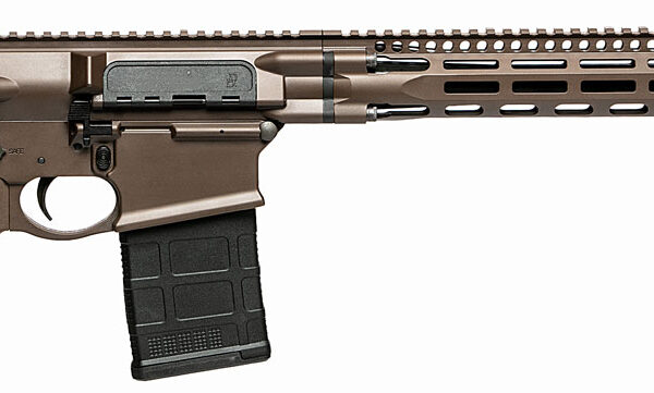 Daniel Defense 0215815060047 DD5 V4 Gen II 7.62x51mm NATO 18" 20+1 Mil-Spec Brown Cerakote Black 6 Position w/SoftTouch Overmolding Stock Black Polymer Grip