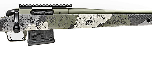 Springfield Armory BAW92265CMG Model 2020 WayPoint  6.5 Creedmoor 5+1 Cap 22" Mil-Spec Green Cerakote Rec/Barrel Evergreen Camo Carbon Fiber Hybrid Profile with M-LOK Stock Right Hand (Full Size)