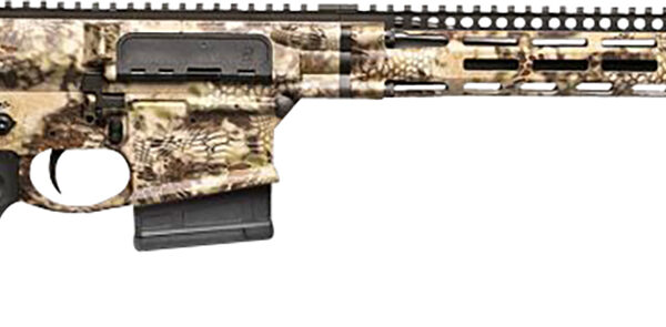 Daniel Defense 0215809282047 DD5 V4 Hunter 6.5 Creedmoor 18" 5+1 Kryptek Highlander Black 6 Position w/SoftTouch Overmolding Stock Black Polymer Grip Right Hand