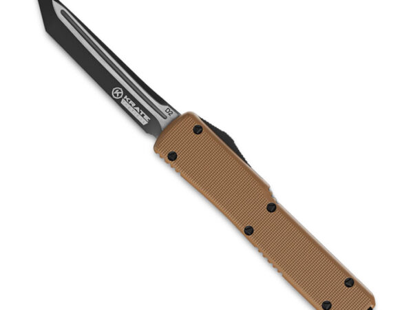 KRATE TACTICAL OTF KNIFE - SANDSTORM/BLK
