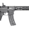 Smith & Wesson 10213 M&P15 Sport 22 LR 25+1 16.50" Carbon Steel Barrel, Adjustable Magpul MOE SL Stock, Magpul M-Lok Mounting System, MagPul Folding MBUS Sights, Functioning Charging Handle, Optics 2 14501