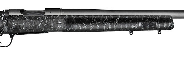 Christensen Arms 8010200400 Mesa Long Range 300 Win Mag 3+1 26" Threaded Barrel, Tungsten Gray Cerakote, Black with Gray Webbing Stock