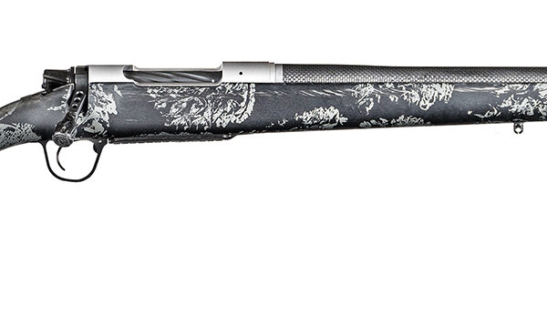 Christensen Arms 8010631300 Ridgeline FFT 6.8 Western 3+1 20" Carbon Fiber/Threaded Barrel, Stainless Steel, Black with Gray Accents Stock