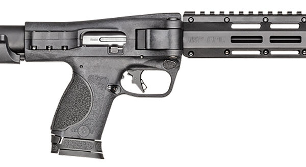 Smith & Wesson 12576 M&P FPC  9mm Luger 10+1 16.25" Black Oxide Steel Barrel, Black Anodized Aluminum Receiver, M-LOK Slots w/Picatinny Style Rail Handguard, Adjustable Black Synthetic Stock
