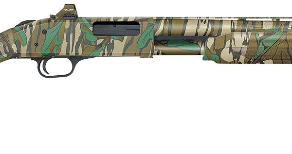 Mossberg 54342 500 Turkey 20 Gauge 5+1 3" 20", Mossy Oak Greenleaf, Optic Cut Rec, Synthetic Furniture, Fiber Optic Front Sight, X-Factor Ported Choke, Includes Holosun Red Dot
