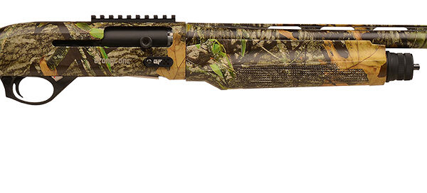 Gforce Arms GFONE1224MO3 One Turkey 12 Gauge 3" 3+1 24" Steel Barrel, Picatinny Rail Receiver, Fixed Mossy Oak Break-Up Synthetic Stock