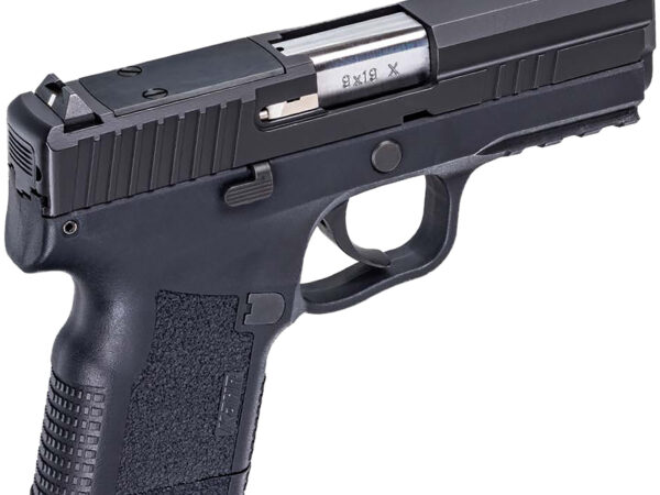 Kahr Arms KX9094RD10 X9  9mm Luger 10+1 3.54" Stainless Steel Barrel, Blackened Optic Ready/Serrated Stainless Steel Slide, Black Polymer Frame w/Picatinny Rail