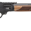 Smith & Wesson 13809 1854 44 Rem Mag 9+1 19.25" Black Armornite Threaded Barrel, Black Armornite Picatinny Rail Stainless Steel Receiver, Fixed Walnut w/Textured Grip Panels Stock, Large Loop 2 167707