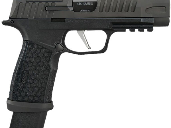 Sig Sauer 365XF9BFO10 P365 Fuse Compact Frame 9mm Luger 10+1 4.30" Black Nitron Optic Ready/Serrated Stainless Steel Slide Polymer Grip