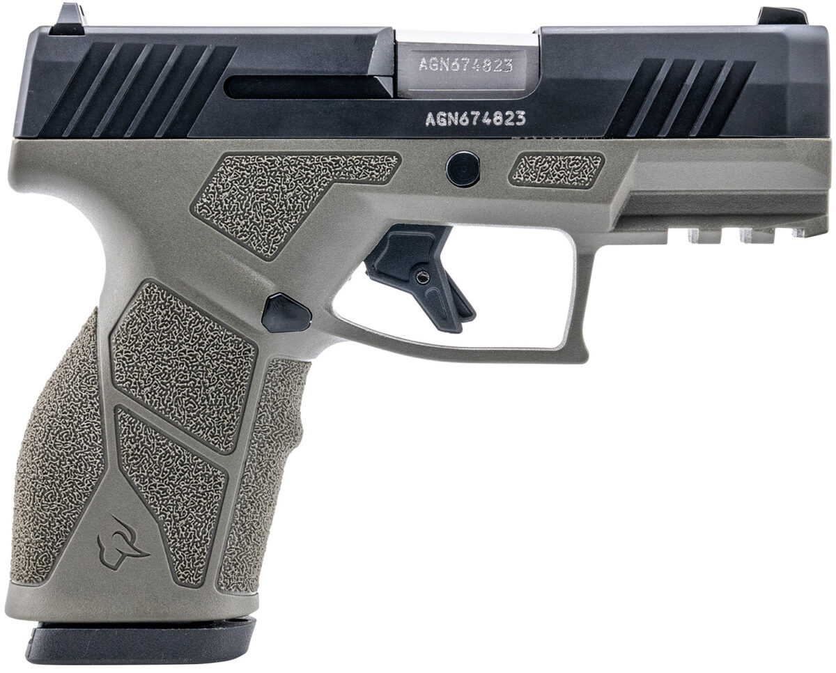 Taurus 1-GX2931O-10 GX2 9mm Luger 10+1 3.37" Matte Stainless Steel Barrel, Matte Black Serrated Stainless Steel Slide, OD Green Polymer Frame w/Picatinny Rail, Polymer Grip 1 170123