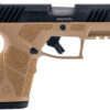 Taurus 1-GX2931T-10 GX2 9mm Luger 10+1 3.37" Matte Stainless Steel Barrel, Matte Black Serrated Stainless Steel Slide, Tan Polymer Frame w/Picatinny Rail, Polymer Grip 2 170125