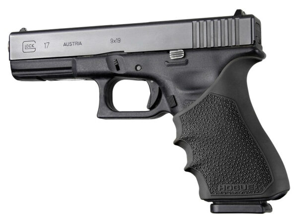 Hogue, HandALL Beavertail Grip Sleeve, Fits Glock 17 - FDE