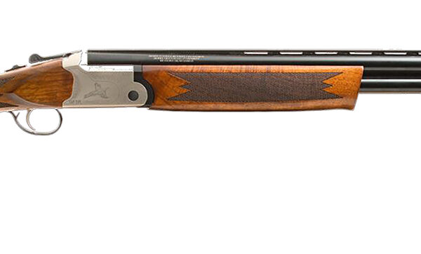 Gforce Arms GF51228 GF5 Filthy Pheasant Full Size 12 Gauge Break Open 3" 2rd 28" Black Over/Under Vent Rib Barrel, Nickel Plated Aluminum Receiver, Fixed Turkish Walnut Stock, 5 Chokes