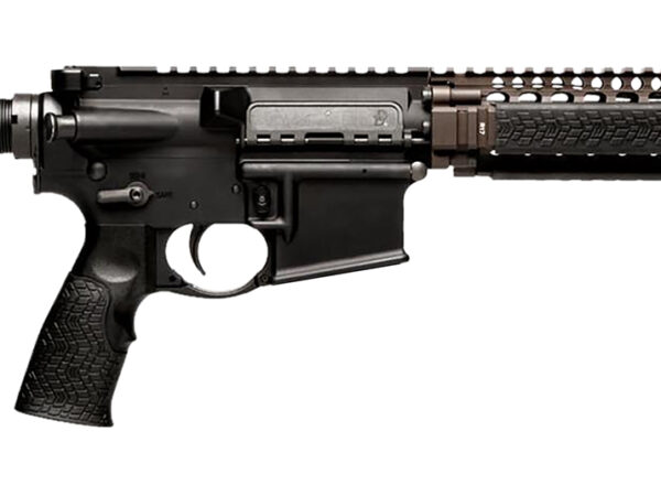 Daniel Defense 0208806030067 DDM4 MK18 No Magazine 10.30" Black Threaded Barrel, Black Hardcoat Anodize Aluminum Picatinny Rail Receiver, SB Tactical SBA3 Brace, Black Overmolded Grip, Ambidextrous