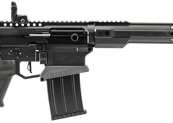 Gforce Arms GF12HMRB MKX3 12-Hammer 12 Gauge Semi-Auto 3" 5+1 18.50" Black Steel Barrel, Black Anodized Aluminum Receiver, Fixed Synthetic Stock