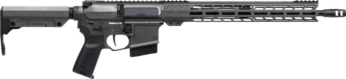 CMMG 34A120FTNG Resolute MK4 338 ARC 10+1 16.10" Black Nitride Threaded Barrel, Tungsten Cerakote Aluminum Receiver w/Picatinny Rail, M-LOK Handguard, Tungsten Polymer CMMG Ripstock, CMMG Zeroed Grip 1 183130