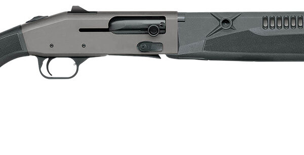 Mossberg 85170 940 Pro 12 Gauge 7+1 18.50" Tungsten Gray Cerakote Barrel, Tungsten Gray Cerakote Aluminum Drilled & Tapped Receiver, Black Fixed Synthetic Stock
