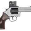 Smith & Wesson 14635 Model 686 SPEC R Bundle 357 Mag/38 Special +P 7 Shot, 4.13" Titanium Cerakote PowerPort Stainless Steel Vented Barrel & Frame, Black PVD Cylinder, Checkered Wood Grip, Aimpoint Ac 2 191965