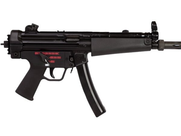 Century Arms HG6034NN AP5 Navy 9mm Luger 30+1 8.50" Manganese Phosphate Threaded Barrel, Black Lacquer Over Manganese Phosphate Steel Stamped Receiver, Picatinny Rear Cap, Black Navy Style Grip