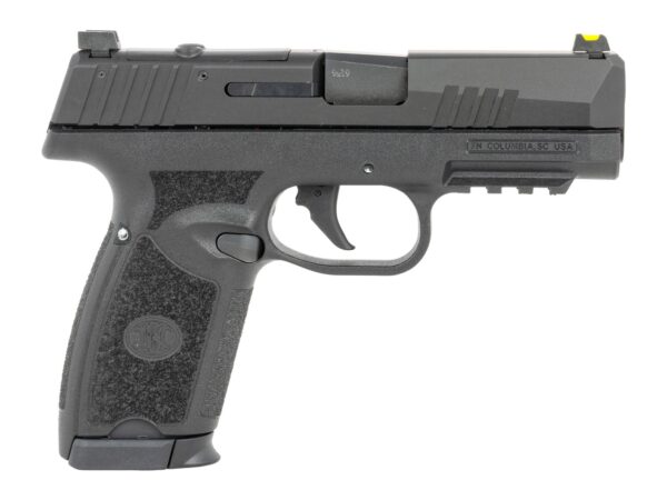FN 66-102378 309 MRD 9mm Luger 20+1 16+1 3.80" Black Target Crown Barrel, Black Stainless Steel Optic Ready/Serrated Slide, Black Polymer Frame w/Picatinny Rail, Textured Grip Shield, RMS/DPP Footprin