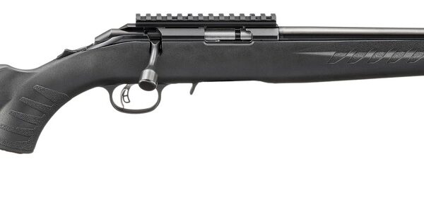 Ruger  American  22 LR 10+1 16.10" Satin Blued Threaded Barrel, Satin Blued Alloy Steel Receiver w/Picatinny Rail, Black Adj LOP Synthetic Stock