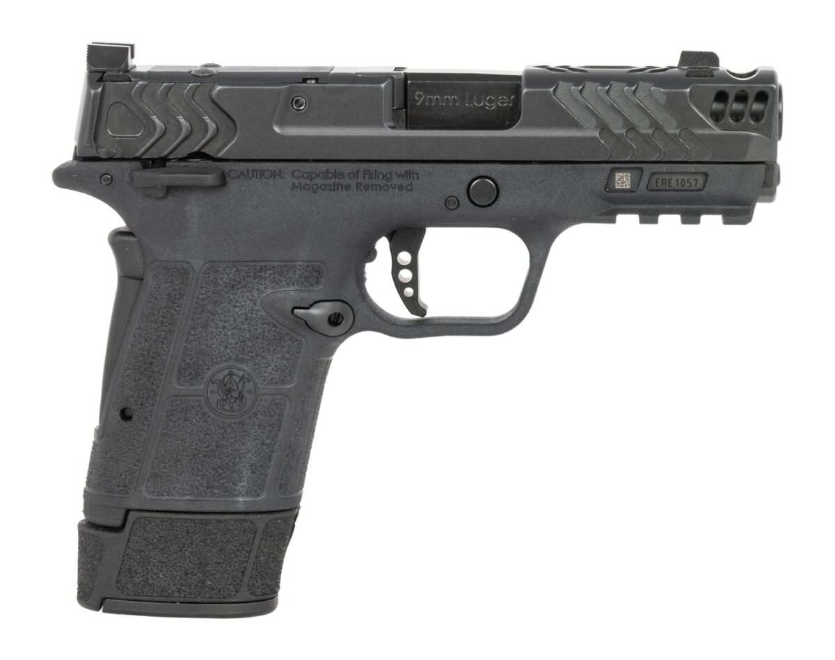 Smith & Wesson 14411 Performance Center Equalizer Micro-Compact Frame 9mm Luger 15+1 3.68" Black Armornite Stainless Steel Barrel & Optic Ready/Ported/Serrated Slide, Black Polymer Frame w/Picatinny R 1 195197