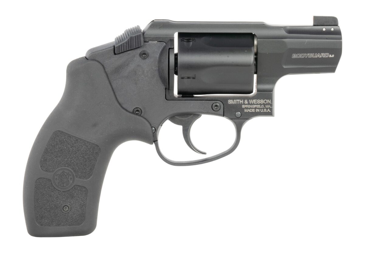 Smith & Wesson 14507 Bodyguard 2.0 Small 38 Special +P 5 Shot 1.88" Black Stainless Steel Barrel, Black PVD Cylinder, Black Aluminum Alloy Frame, Black Polymer Grip, Concealed Hammer 1 196452