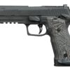 Sig Sauer 226X59XTMSAO P226 XFive Extreme Full Size 9mm Luger 10+1 5" Bull Barrel, Black Nitron Stainless Steel Optic Ready/Serrated Slide & Frame w/Beavertail & Picatinny Rail, Custom Hogue G10 Piran 2 197105