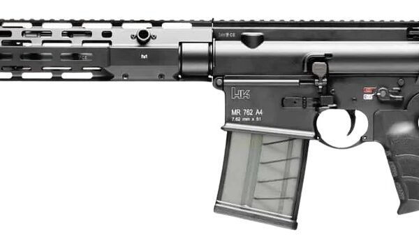 HK 81001056 MR762 7.62x51mm 10+1 16.50" Black Barrel, Black Receiver w/Picatinny Rail, M-LOK Handguard, Black Polymer Stock, Black Polymer Grip, Ambidextrous