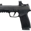 Sig Sauer 365XCA9BXR3PRS P365 XMacro w/Optic Compact 9mm Luger 17+1 3.70" Black Nitron Stainless Steel Serrated w/Sig ROMEO-X Compact Slide, Black Stainless Steel Frame w/Beavertail & Picatinny Rail, 2 199596