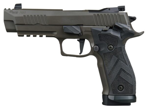 Sig Sauer 226X59LEGIONSAO P226 XFive Legion Full Size 9mm Luger 20+1 4.40" Black Barrel, Legion Gray Cerakote Stainless Steel Integrated Compensator/Optic Ready/Serrated Slide & Alloy Frame w/Accessor