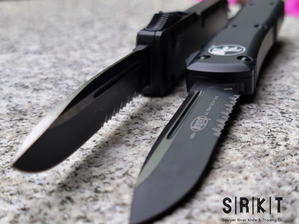 Microtech ULTRATECH S/E - TACTICAL PARTIAL SERRATED
