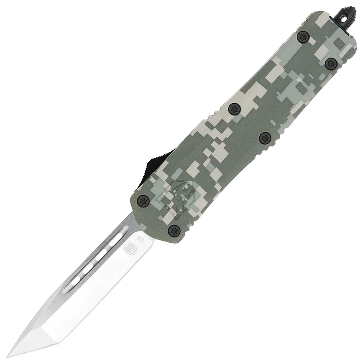 2266358 Noz sprezynowy CobraTec D2 Medium FS 3 OTF Army Digi Camo glowne