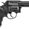 Taurus 2-820041 82 Medium 38 Special +P 6 Shot 4" Matte Black Oxide Alloy Steel Barrel, Cylinder & Frame, Black Finger Grooved Rubber Grip, Transfer Bar Safety, Exposed Hammer 2 31559