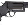 Taurus 2-441031MAG Judge Magnum Compact 45 Colt (Long Colt)/410 Gauge 5 Shot 3" Matte Black Oxide Steel Barrel, Cylinder & Frame, Black Ribber Grip, Transfer Bar Safety, Exposed Hammer 2 42518